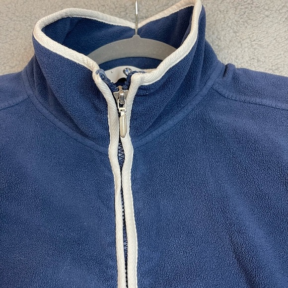 BMW Fleece Full Zip Jacket Blue Car Luxury Coat Large - Picture 3 of 7